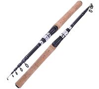 NGHSDO Fishing Rod Feeder Series Portable 1.8-2.7cm Mini Telescopic / 6 Section 3.0 3.3 3.6m Carp Feeder 60-180g Travel Fishing Rod Spinning Rod (Color : White, Length : 2.7 m)