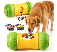 Ngiftey Chew-Resistant Nylon Dog Puzzle Toy - 2-in-1 Frozen Treat & Kibble Dispenser, Durable Slow Feeder for Aggressive Chewers, Reduces Anxiety & Destructive Chewing