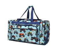 NGIL Canvas 23" inch Duffle Bag, Monster Truck-Navy, Casual