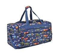 NGIL Canvas 23" inch Duffle Bag, Monster Truck Track-Navy, Casual