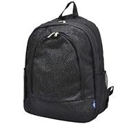 NGIL Canvas School Backpack, Glitter-black, L, Casual