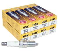 NGK (4929) DPR8EA-9 Spark Plug - Pack of 4