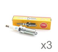 NGK 3x Yellow Box Spark Plugs - 96569