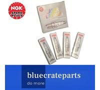 NGK 5055 Laser Platinum Spark Plugs Set (4x) - NGK PTR5A-10 5055 - Ford Fiat GM