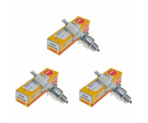NGK 6422 Spark Plugs Pack of 3 Adly/Herchee GTA 50 Blizzard Lady/Black 2010-2018