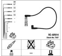 NGK 7307 Ignition lead set