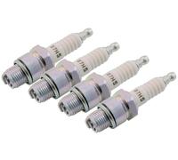 NGK B7HS Short Thread Spark Plug 4x 4 Compatible for Scooters, Moped, Scooter, Simson 5110