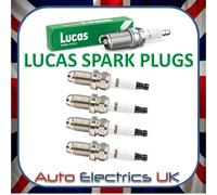 NGK BKR5EK 7956 LUCAS SPARK PLUGS LSP028 X 4 VAUXHALL RENAULT FIAT CITROEN