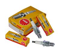 NGK BR7ES SOLID 6615 Standard Spark Plug, 4 Pack