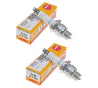 NGK BR7HS Spark Plugs Pack of 2 fits Suzuki UF 50 Estilete 2001