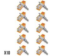 Genuine NGK 5422 Spark Plugs Pack of 4 fits KTM Sting 125 2T 1998- 2000