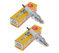 NGK CR7HSA Spark Plugs Pack of 2 fits Benzhou YY50QT-26A 50 4T Apollo 2008- 2013