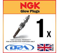 Glow Plugs Set 4x fits FORD MAVERICK 2.7D 96 to 98 TD27E NGK Quality Guaranteed