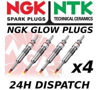 NGK Glow Plug Y-531J - Diesel Engine Heater, 11V 3.5A 1.4 Ohm (2979)