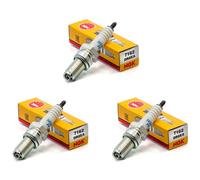 NGK DR8EA Spark Plugs Pack of 3 fits Yamaha TW 125 N Trailway 80 km/h 5EK6 2001