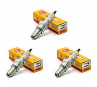 NGK DR8EA Spark Plugs Pack of 3 fits Yamaha YFM 350 A TF Grizzly 2WD B145 2015
