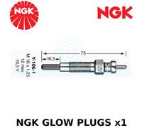 NGK Glow Plug Y-106-1 - 6525