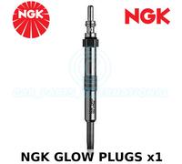 Glow Plugs Set 4x fits LAND ROVER DEFENDER L316 2.5D 98 to 16 NGK ERR6066 New