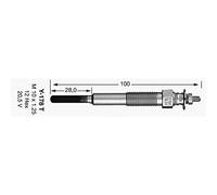 Glow Plugs Set 4x 3030 NGK 1985056012000 1985058040000 1985068040000 1985056012