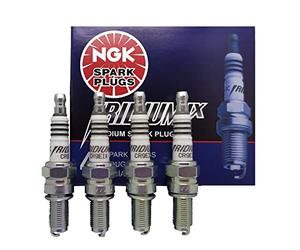 NGK Iridium IX Spark Plugs 4 Pack, Genuine NGK Parts for Suzuki GSX-R750 Motorcycles, NGK1015, 4 eaches