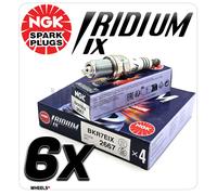 NGK IRIDIUM IX SPARK PLUGS - SET OF 6 - BKR7EIX NGK 2667