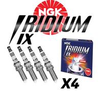 NGK IRIDIUM IX SPARK PLUGS x 4 FIT AUDI S3 2.0 TURBO TFSI 8P 2006-2012 - HEAT 8