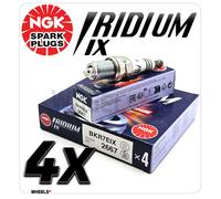 NGK IRIDIUM IX SPARK PLUGS FIT BMW MINI COOPER S 1.6 R52 R53 2002 - 2007 HEAT 7