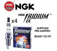 NGK IRIDIUM IX SPARK PLUGS x 4 FIT VW GOLF MK4 1.6 8V 11/97 - 06/04 MANUAL