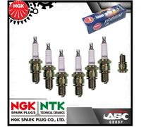 NGK Iridium LPG Spark Plugs - DPR8EIX-9 - fits Yamaha YP250RA X-MAX 250 12- x6