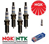 NGK Iridium LPG Spark Plugs - fits Ford Focus 3 1.4 / 1.6Lt 10-18 x4