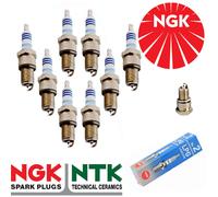 NGK Iridium LPG Spark Plugs - fits MG RV8 3.9lt 92-95 x8