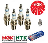 NGK Iridium LPG Spark Plugs - fits Saab 9000 2.3lt 89-98 x4