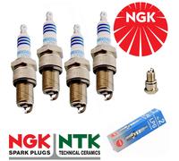 NGK Iridium LPG Spark Plugs - fits Toyota Starlet 1.3 82-84 x4