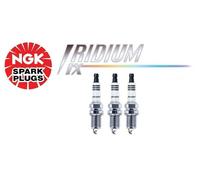 NGK Iridium Spark Plugs CR9EiX x 3 for Triumph Tiger 850 Sport 2021-2024