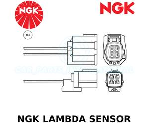 NGK Lambda Sensor (Oxygen O2) - 5 Wires - Stk No: 95845, Part No: UAA0001-MD005