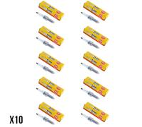 NGK LMAR8A9 LMAR8A-9 Spark Plugs Pack of 10 Yamaha Tracer 700 A ABS 2017- 2018
