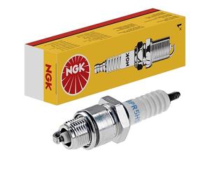 NGK Motorcycle Spark Plug BPR7HS-10, Set of 4, Copper Core, 0.030 inches Gap Size