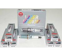 NGK Motorcycle Spark Plug SILZKAR7E8S, Pack of 6, 0.028 inches Gap Size