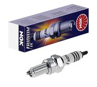 NGK Pack of 4 Motorcycle Spark Plugs No CR9EIX, Threaded Top, Per 4