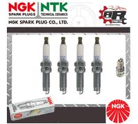 NGK Platinum Spark Plug - ILZKR7A - fits VW Passat B6 Estate 3.2L 05-10 x4