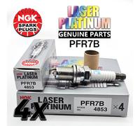 NGK PLATINUM SPARK PLUGS FOR NISSAN 200SX S14 S15 PFR7B - COOLER HEAT GRADE 7