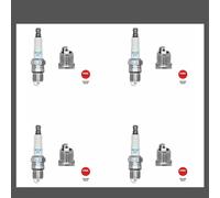 NGK Spark Plug 1127 BPR4FS 4 Pack