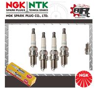 Set of 4 NGK spark plugs for ROVER MONTEGO 1.6L S Series