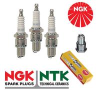 NGK Spark Plug - BR4ES- fits Yamaha G2A, G5A, G8A, G9A, Golf Kart - 1097x3
