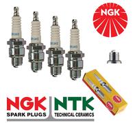 NGK Spark Plug - BR6HS-10 - fits Suzuki, Tohatsu DT6, B40A, B30C - 1090 x4