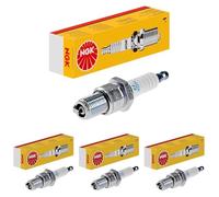 NGK Spark Plug BR8ES YBX 5422 (Pack of 4)