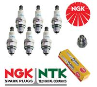 NGK Spark Plug - CMR6A - fits Horticultural - McCulloch, Dolmar, Makita,Mitox x6