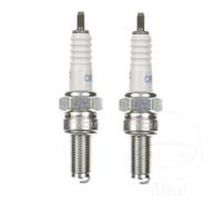 NGK Spark Plug CR7E 2 pcs Fits Piaggio X10 350 i.e. 2012-2016