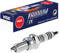 NGK Spark Plug CR9EHIX-9 - Iridium IX, 5 kOhm Suppressor, M10x1.0 Thread