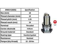 NGK SPARK PLUG QUALITY OEM 6681 / DR8EIX